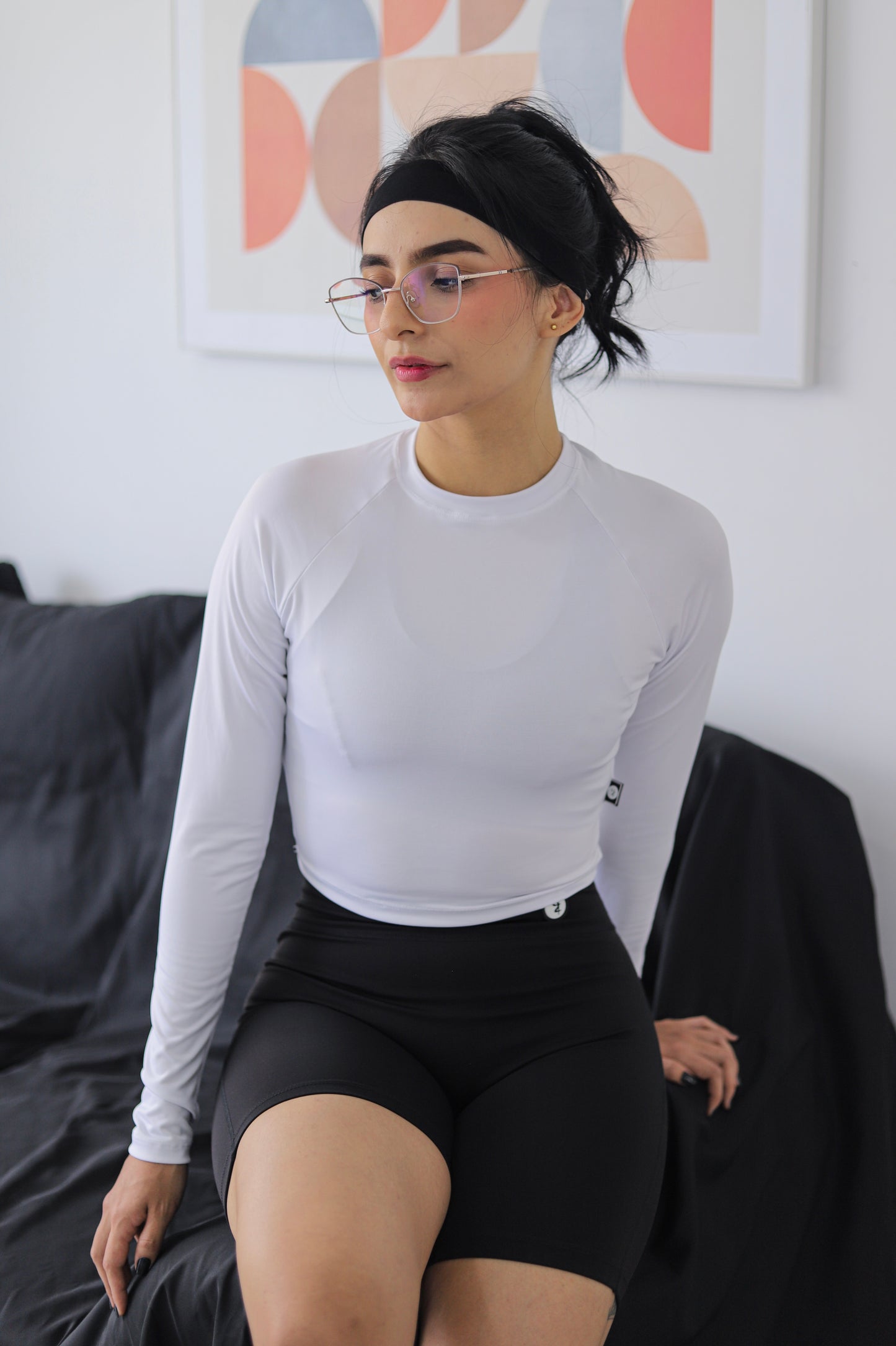 Crop Manga Larga-NUVEX