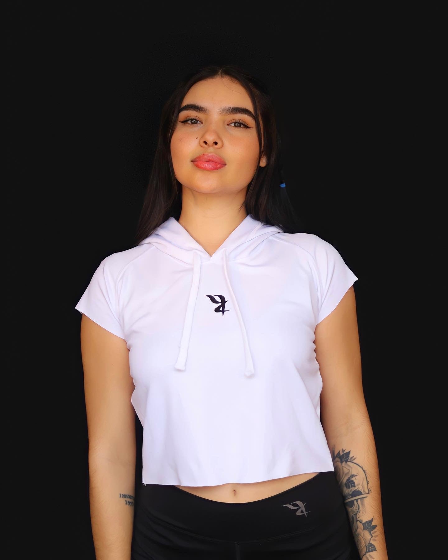 Tank Manga Raglán Capota