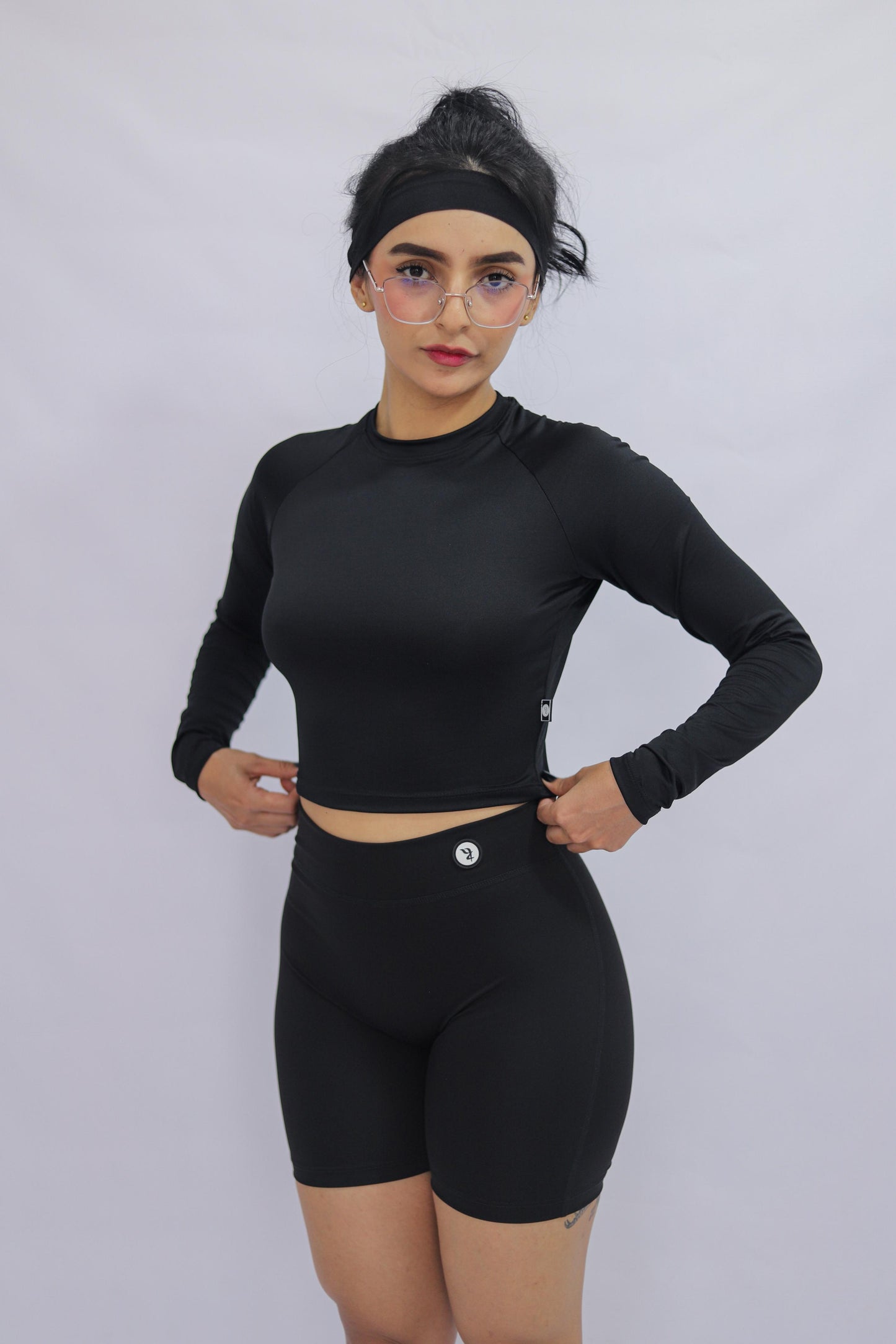 Crop Manga Larga-NUVEX