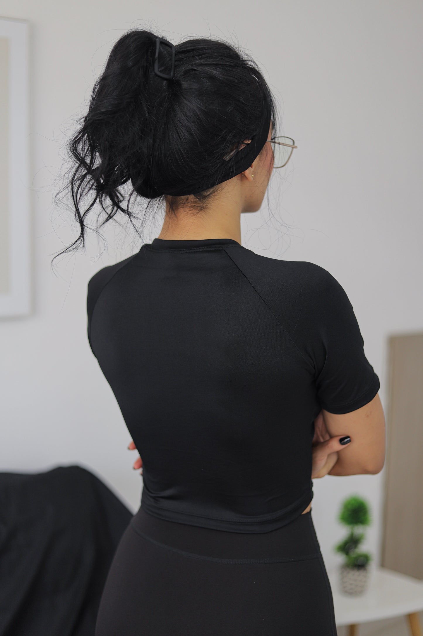 Crop Manga Corta-NUVEX