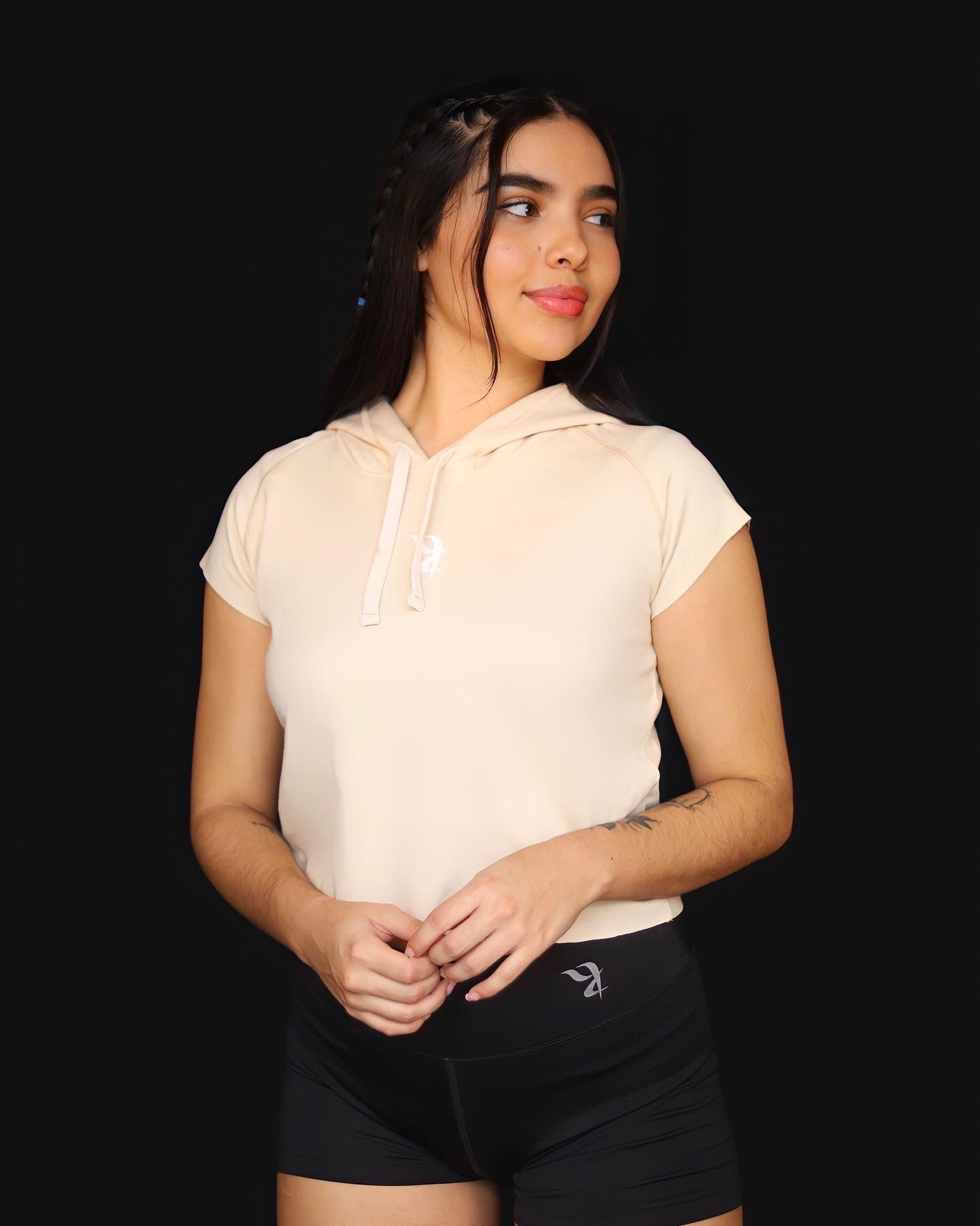 Tank Manga Raglán Capota