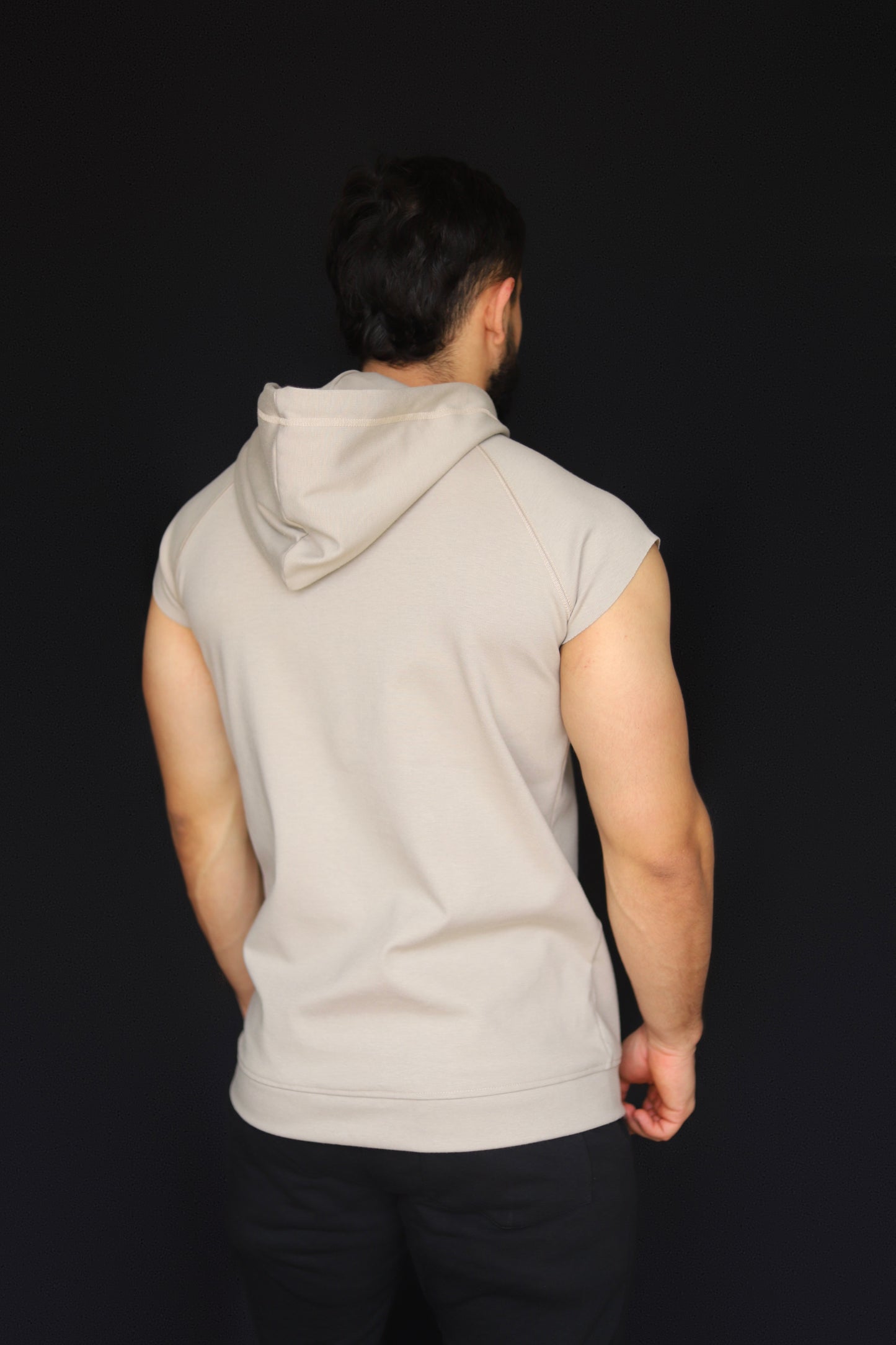 Tank Manga Raglán Capota